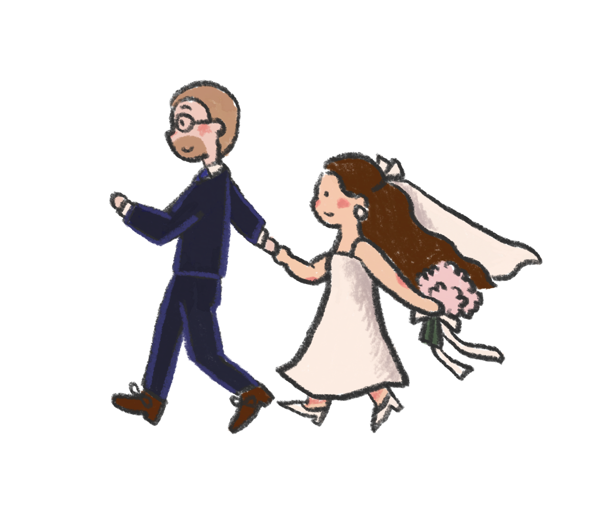 Lars and Hae illustration
